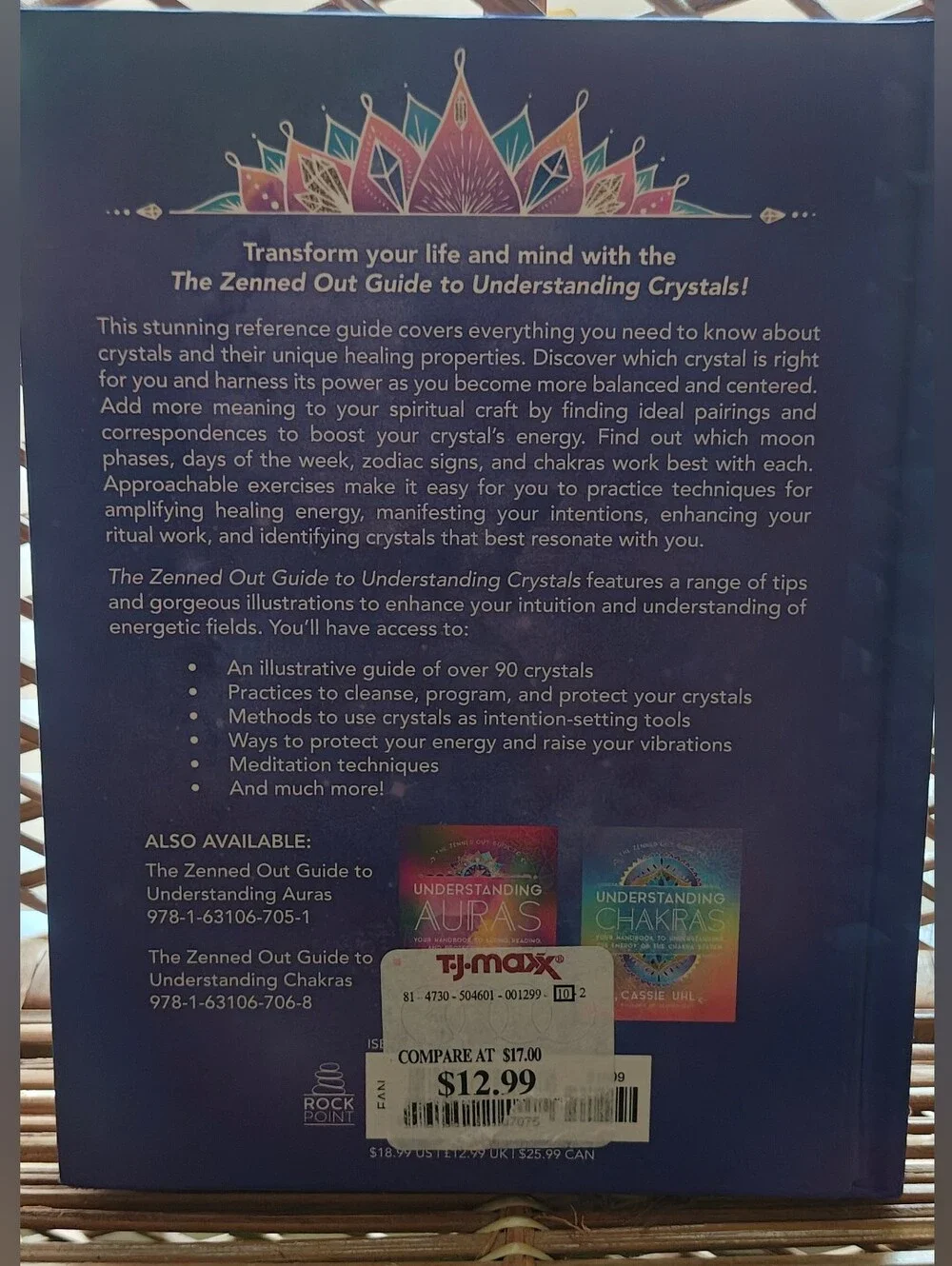 Understanding Crystals Hardcover Book By Cassie UHL